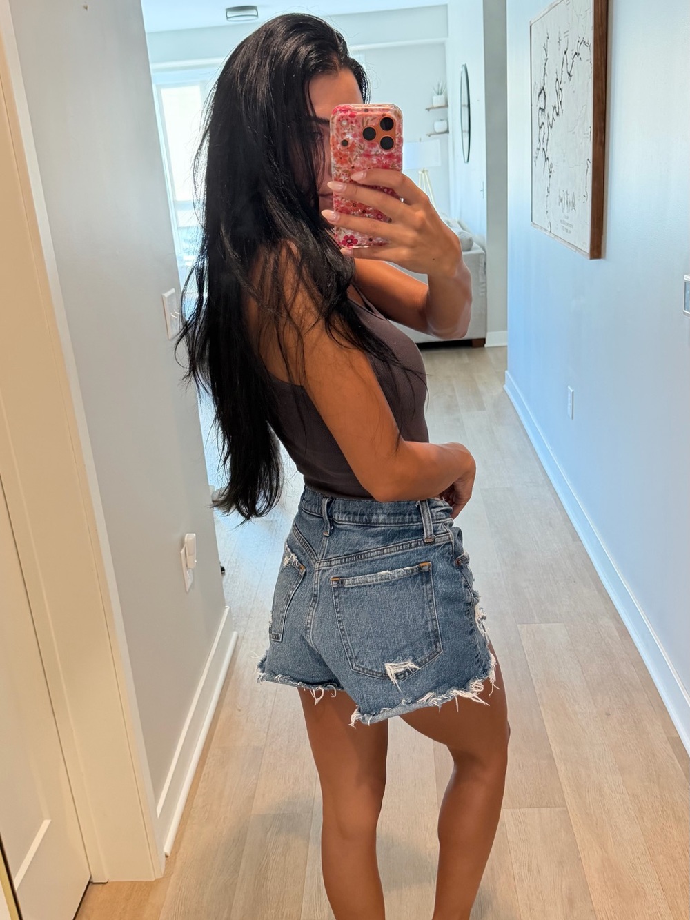 Abercrombie & Fitch Curve Love - The Mom Short - Picture 3 of 4